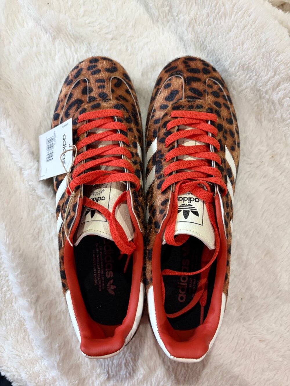 Adidas Sambas Red Leopard - Picture 4 of 6